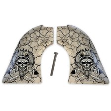 Premium Grips Compatible Replacement for Heritage Arms Rough Rider ABS Faux Whi