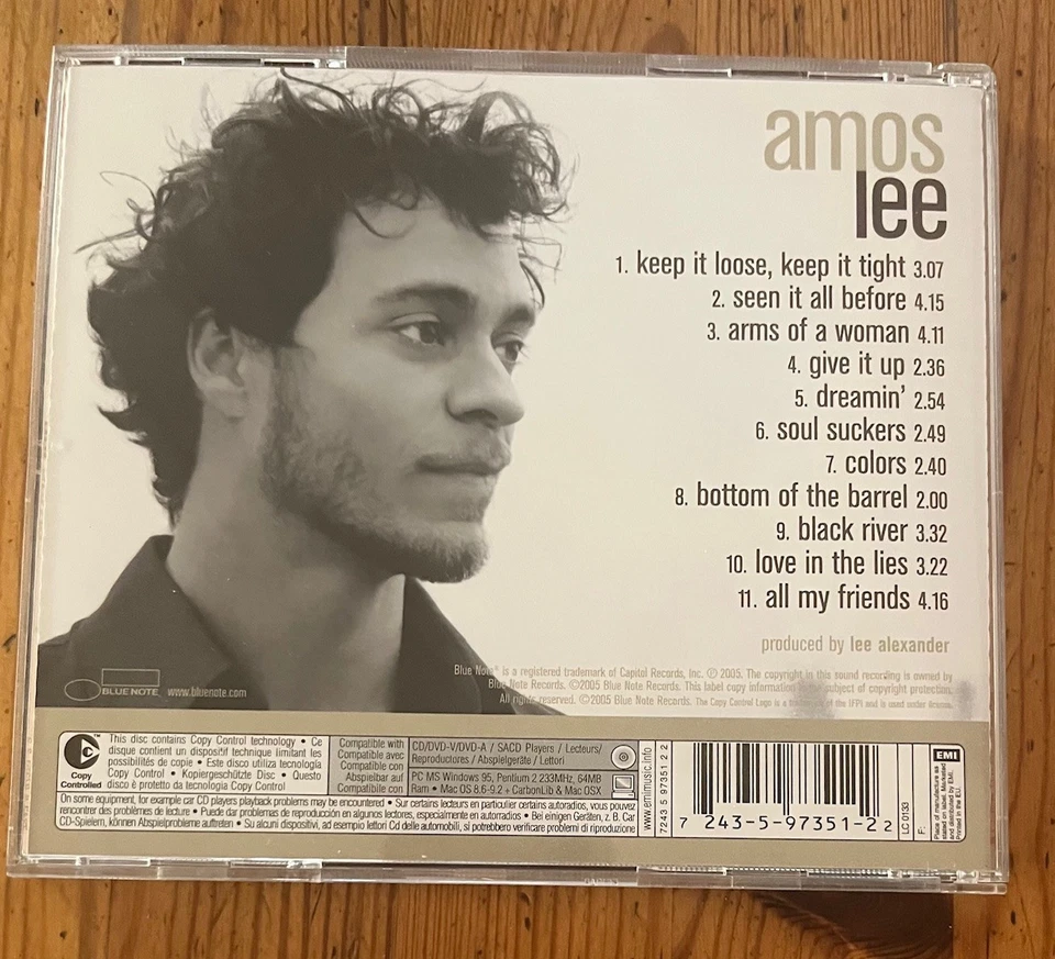 Amos Lee - Amos Lee, CD 💿 2005 sehr guter Zustand - Bild 2 von 2