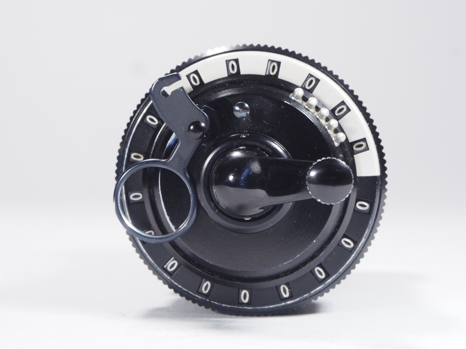 Curta Calculator 1954 Type 1 all metal w/can, box, 3 manuals, perfect function