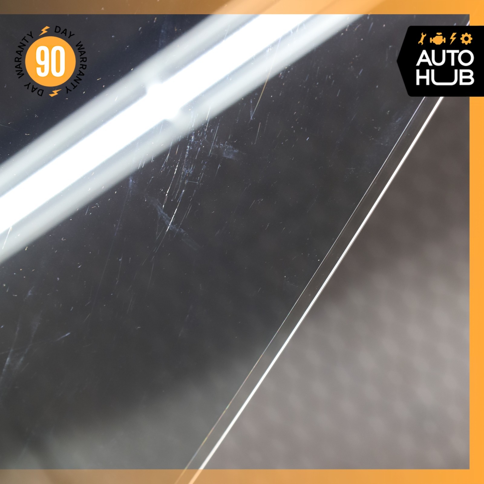 07-18 Bentley Continental GTC Front Left Door Window Glass 3W7845021F OEM 11k