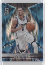 2016-17 Panini Spectra Neon Blue 41/60 Zach LaVine #67 h8k