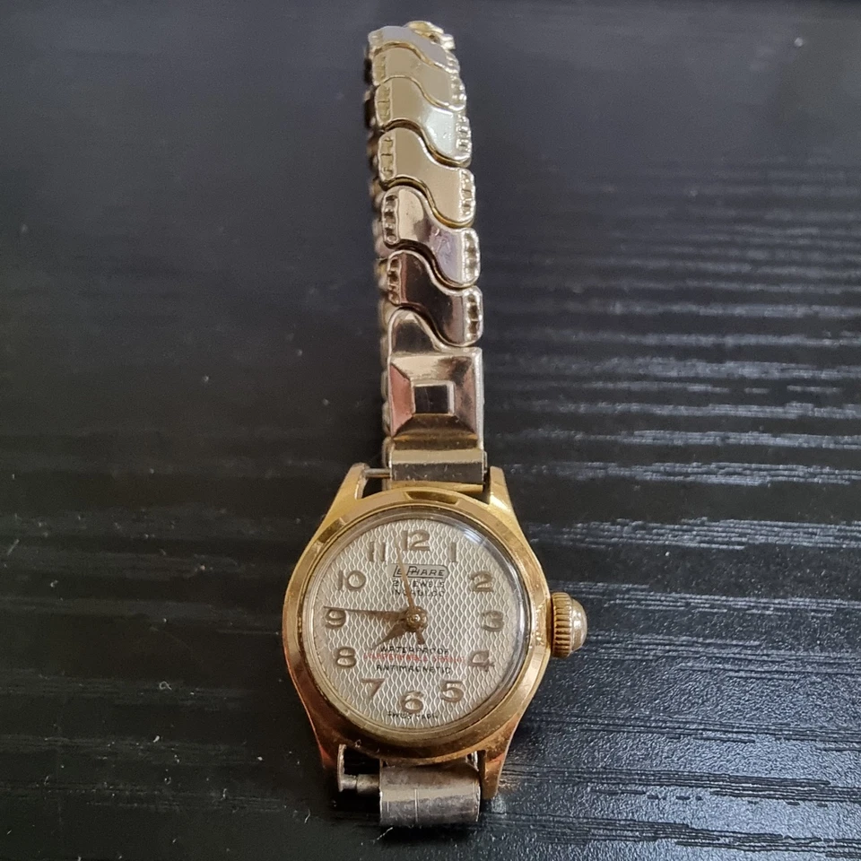 Reloj Le Phare Vintage 21 Joyas Hecho en Suiza Irrompible Primavera Antimagnético Raro Foto 3 de 4