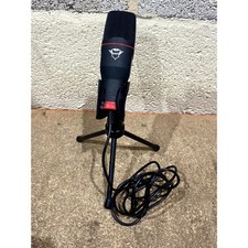 Trust GXT 212 23791 Microphone Wired 3.5mm Jack with Tripod Stand for Gaming