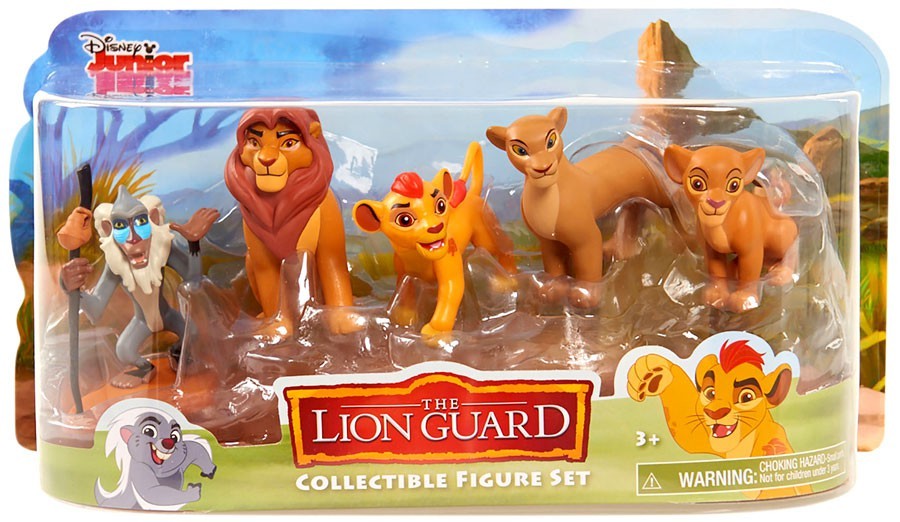 Disney The Lion Guard Mini Figure 5-Pack [Kion Simba Nala Kiara