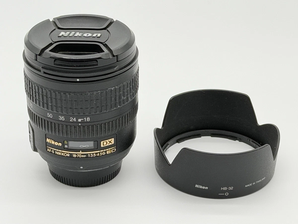 Nikon 18-70mm f/3.5-4.5 Camera Lenses for sale | eBay