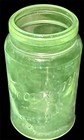 UV Reactive Antique Economy Quart Sized Jar. Glow/ Blacklight  — photo 2