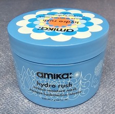 Amika Hydro Rush Intense Moisture Hair Mask with Hyaluronic Acid 8 oz