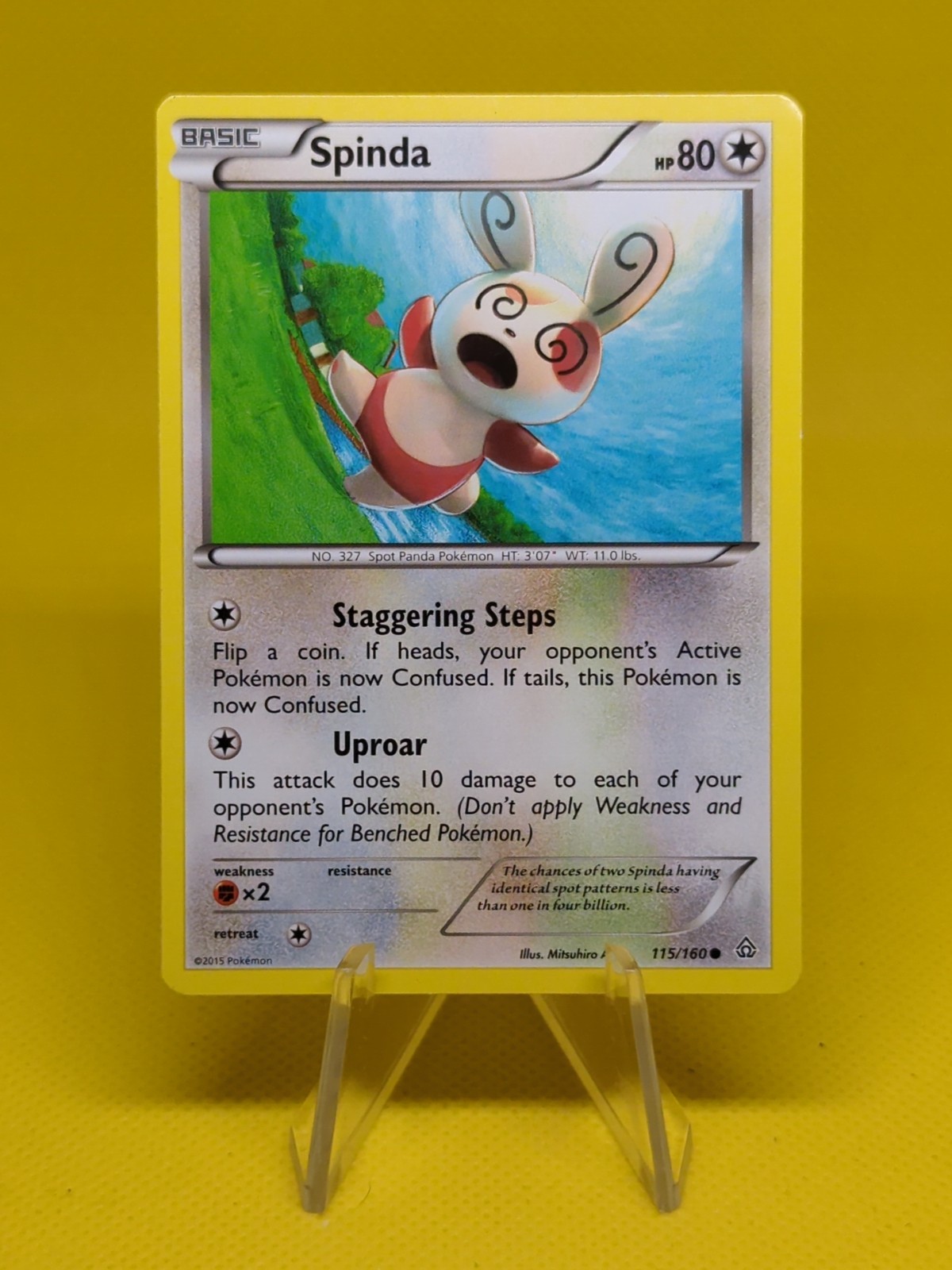 Pokemon - Spinda - 115/160 - Common