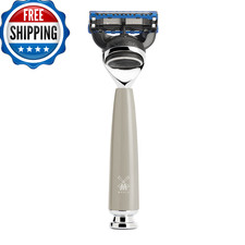 M hle Mhle Rytmo Melange Grey 5-Blade Razor