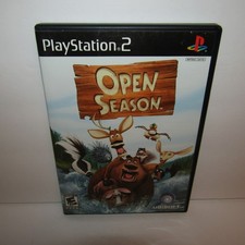 Open Season Sony PlayStation 2 PS2 Video Game with Manual Tested and Working