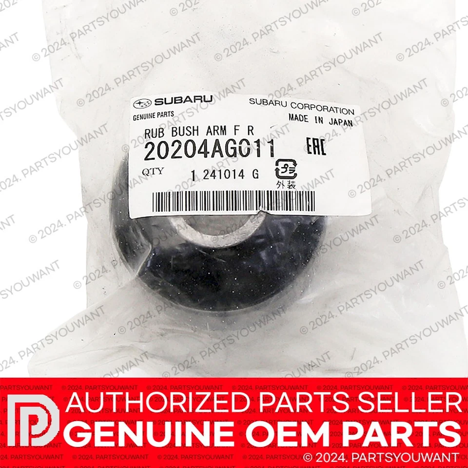GENUINE Subaru Impreza Forester OEM Rear Lower Control Arm Bushing 20204AG011 - Image 2 of 4
