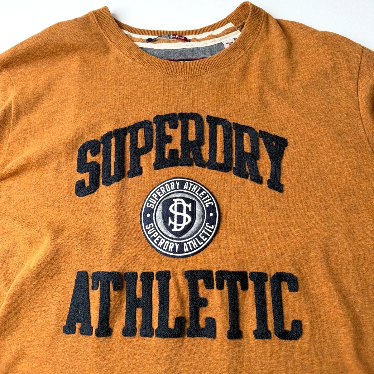SUPERDRY Sportswear Logo Boxy Half Zip Sweatshirt in Rice White | Endource
