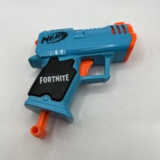 FORTNITE NERF Microshots Micro Shots Dart Blaster Pistol Gun Blue Fast Ship