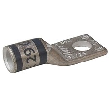 GRAINGER APPROVED 24C342 OneHoleLugCmprsnConn,Short,Gray,29 24C342