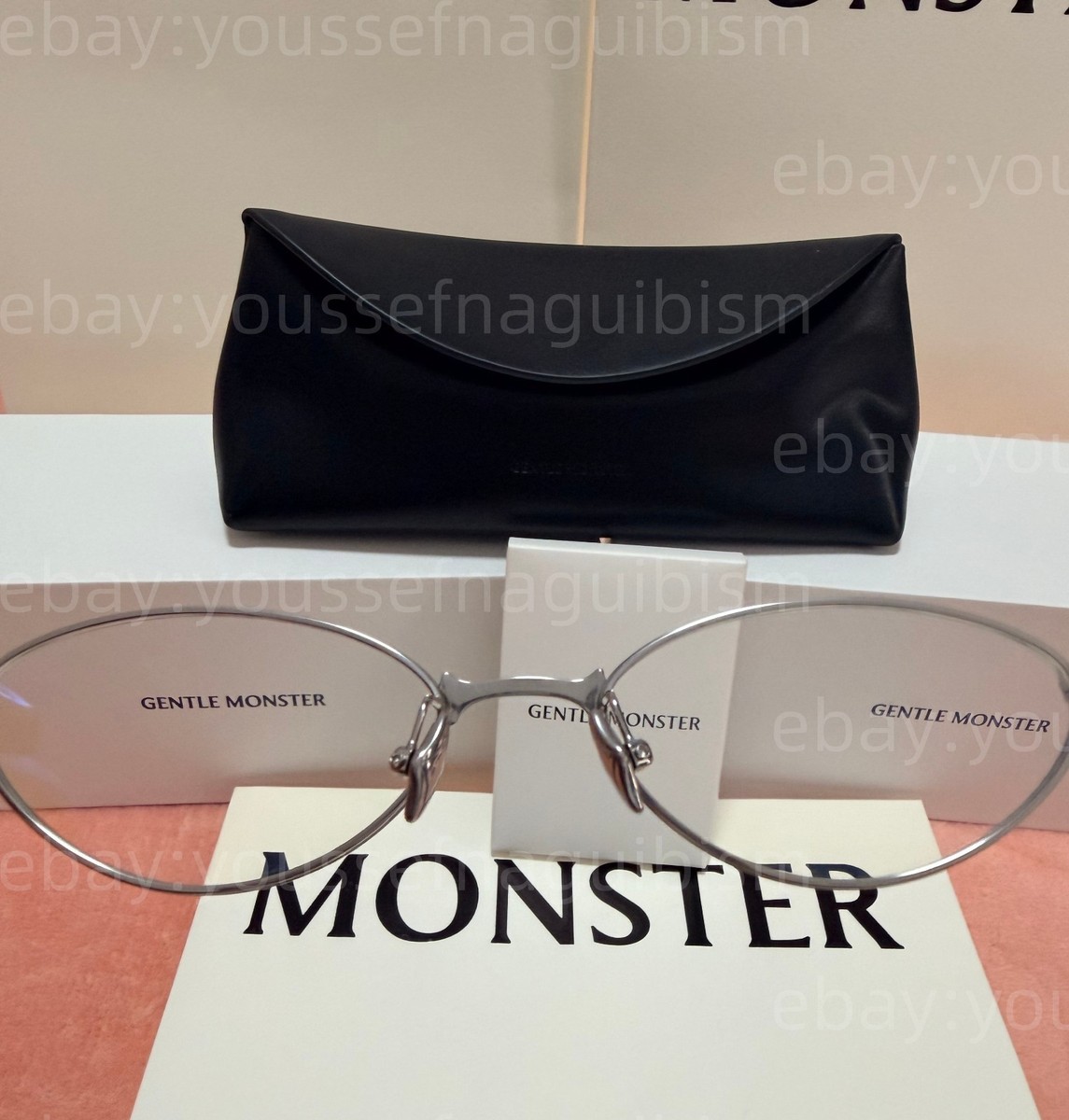 GentleMonster Sunglasses BOLD - Eden 02 Titanium Silver Frame