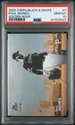 2025 Topps Black & White Paul Skenes GOLDEN HOUR /50 SSP PSA 10 GEM MT Pop 4!
