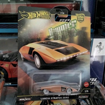 Hot Wheels Premium Lancia Stratos Zero Hammer Drop Car Culture