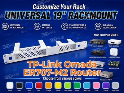 TP-Link Omada ER707-M2 Router 19'' Rackmount 1U - Mix & Match with other devices