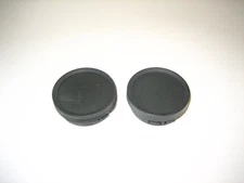 Lot of 2 2-1/8" Boat Marine Gauge Instrument Blank Blanking Plugs Covers Fillers