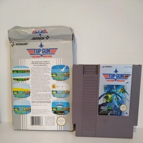 Top Gun Second Mission for Nintendo NES Game - Boxed - No Ins