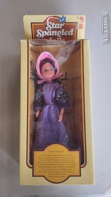 NIB 1976 Mattel Star Spangled Doll Pioneer Daughter NEW Sunshine Family 