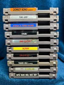 donky kong nes game lot