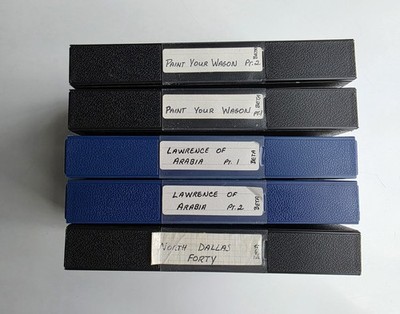 Betamax Lot: Lawrence of Arabia, Paint Your Wagon, North Dallas Forty Beta Lot