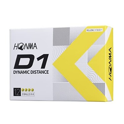 HONMA GOLF 2022 D1 Ball BT2201 Gelb Ff