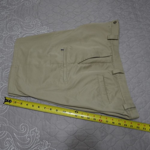 IZOD XFG Men's Golf Shorts Flat Front Khaki Lightweight Size 38 - Picture 11 of 11