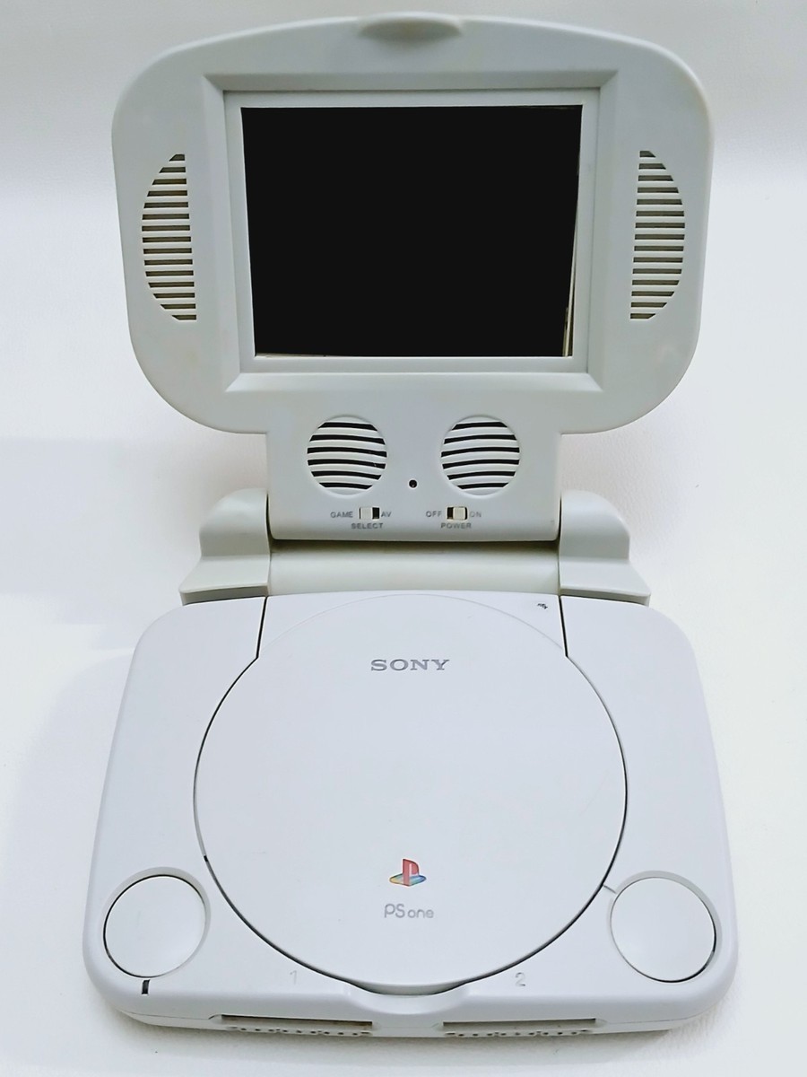 未使用品 欧州版 SONY PSone PlayStation one SONY PLAYSTATION ONE MINI WITH OSMART TFT COLOR MONITOR - FOR