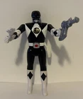 Mighty Morphin Power Rangers 1993 Black Ranger Flip Head Vintage