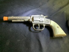 Stevens Cap Gun  Big Scout   Cast Iron / Unfired- Working/rare grips