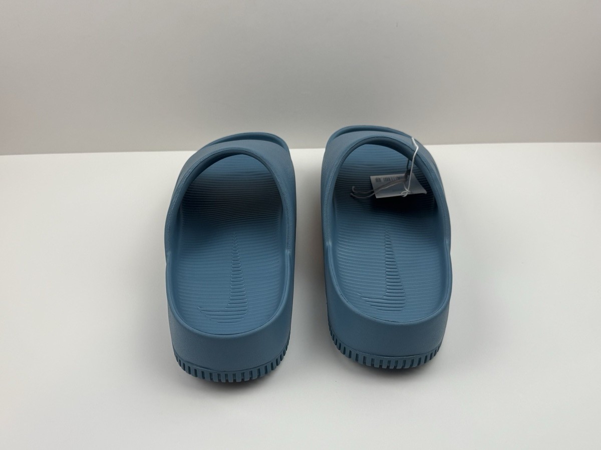 NEW Nike Men’s Calm Slide Sandals Smokey Blue FD4116-005 Nike Calm Slides Smoky Blue Men main image 3