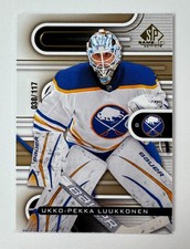 2022-23 Upper Deck SP Game Used - Ukko-Pekka Luukkonen #70 Gold 038/117