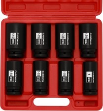 34 Drive Deep Impact Socket Set 8 Piece Set Sae Sizes 1-inch To 1-12-inch