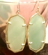 Chalcedony Earrings, 