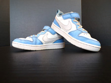 Nike Court Borough Low Recraft White/Grey/Blue Youth Size 1Y Sneakers YOUTH