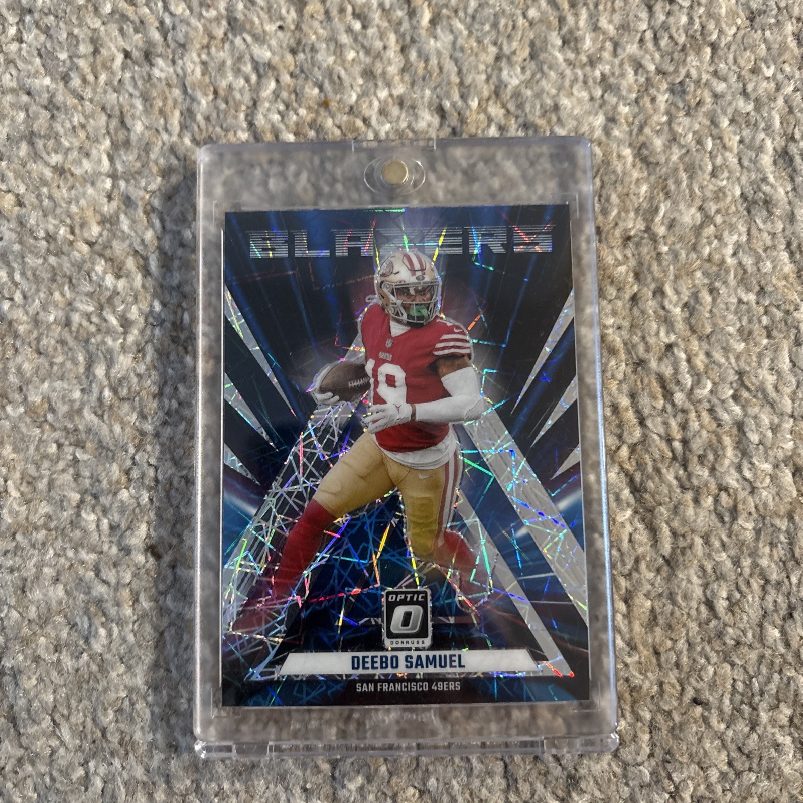 2023 Optic Football Blazers #13 Deebo Samuel Case Hit