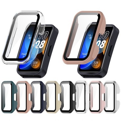 Integral Watch Case Shell-membrane Case Bracelet for Huawei 9/ 9 NFC/ 8 / 8 NFC