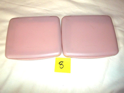 #8- Two Mary Kay dual sided mirror in folding hard case