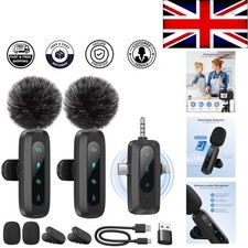 Professional Wireless Lavalier Microphone - Long Battery Life for Creators
