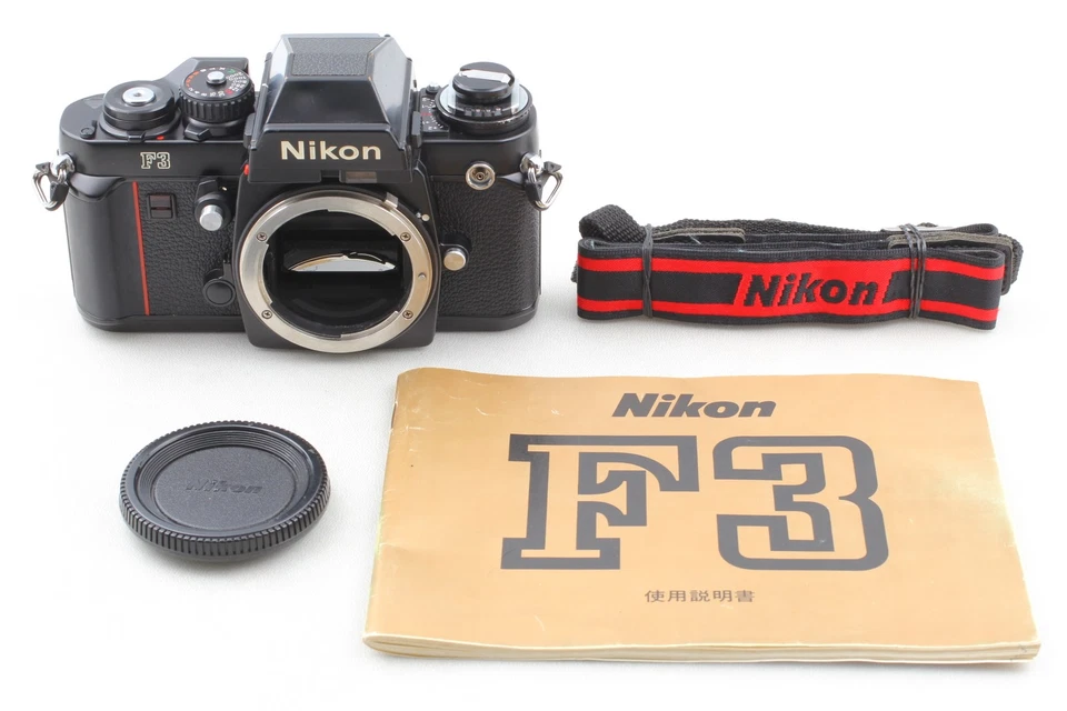 Leer [Exc+5] Cámara fotográfica Nikon F3 nivel de ojos 35 mm SLR cuerpo negro de JAPÓN Foto 2 de 4