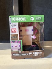 Paladone Icon Minecraft Axolotl Light 003