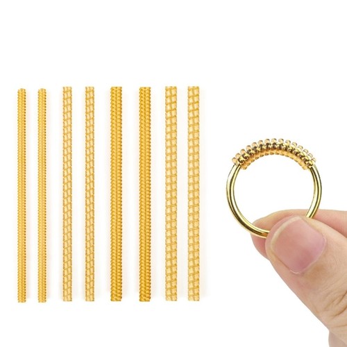 8pcs Ring Tightening Solution Ring Size Adjuster Resizing Tool for ...