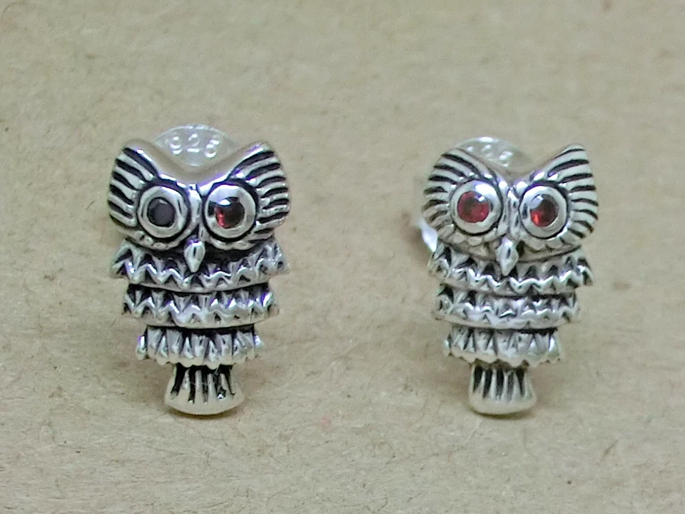 Konvolut Silberschmuck 925 Silber 13 Teile Ringe Anhänger Halskette Ohrstecker - Bild 3 von 4