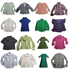 Women’s Clothing Lot – 16 Pieces Tops & Blouses Mixed Brands Sizes S–L