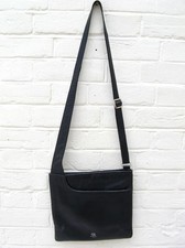 Radley messenger shoulder bag   Black leather   Used