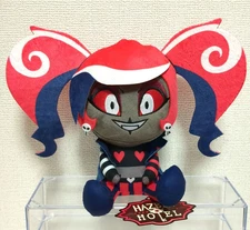 Hazbin Hotel Velvette Sitting Plush Doll Roiund 1 Limited about 20cm