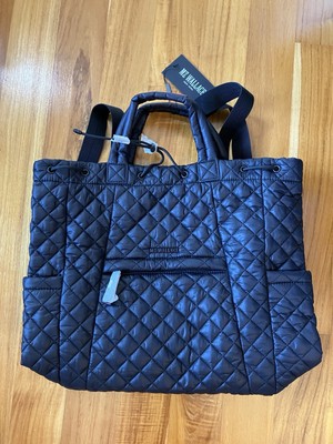 MZ Wallace Black Metro Convertible Backpack