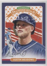 2020 Panini Donruss Diamond Kings On Fire 41/75 Austin Meadows #15 0c2